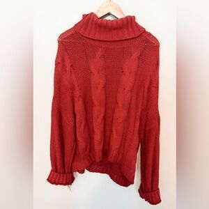 Oversized Cowl neck cozy sweater